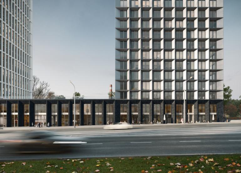 Stone Ленинский: Вид здания