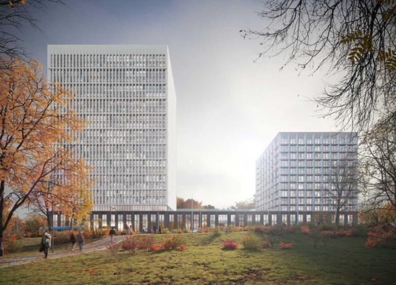 Stone Ленинский: Вид здания